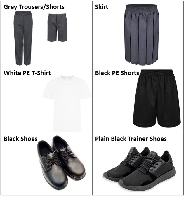 Other items of School Uniform