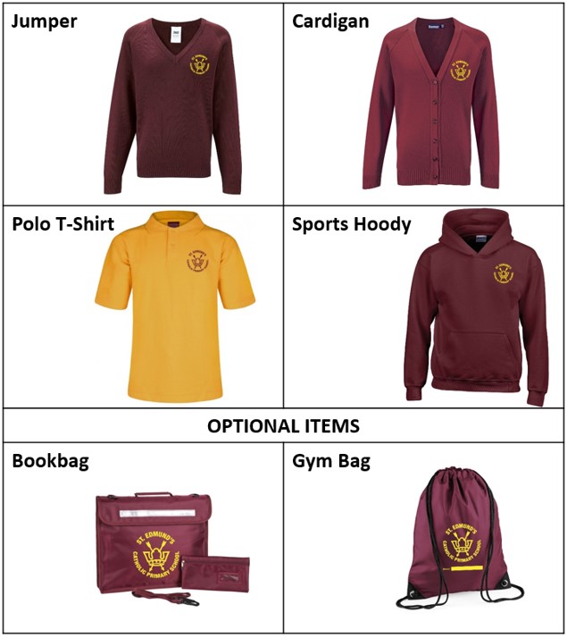 Branded School Uniform at St. Edmund's